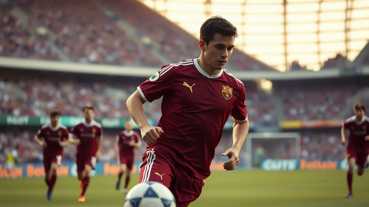 Reggiana's M. Bertagnoli: A key player in midfield